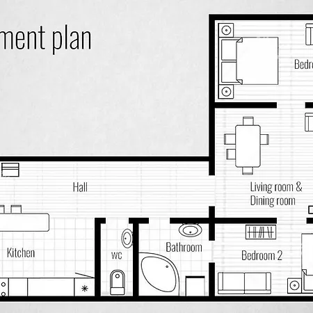 Lejlighed Akacfa 36 91 Mt 3 Bedroom District 7